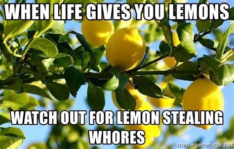 lemon stealing whores|Those Lemon Stealing H0res .